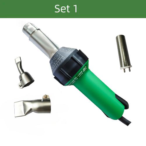 1600W Plastic Welding Gun 220V Welding Plastics Hot Air Blower Gun Welder Machine with Accessories for PP/PE/PVC Sheet