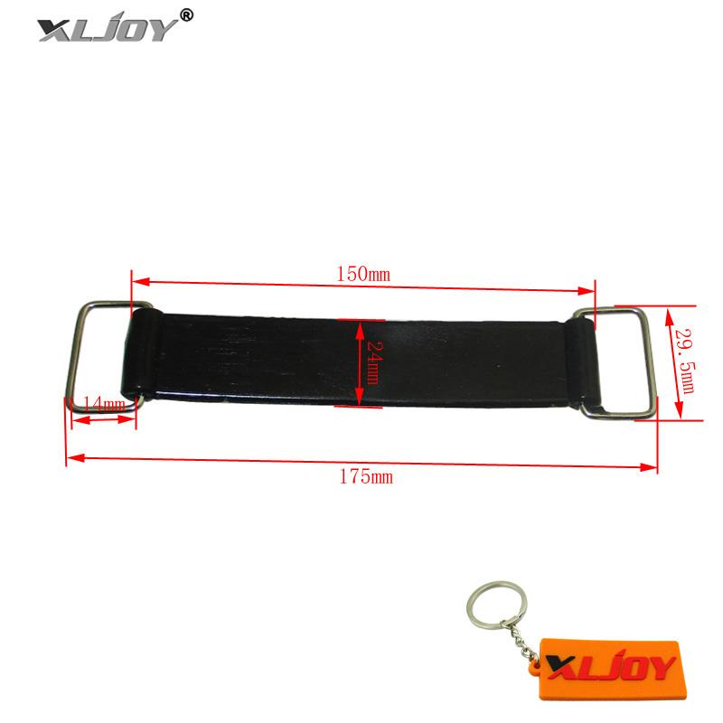 XLJOY 127mm/175mm/220mm/270mm Rubber Battery Strap Belt For ATV Quad Go Kart Pit Dirt Bike Motorcycle