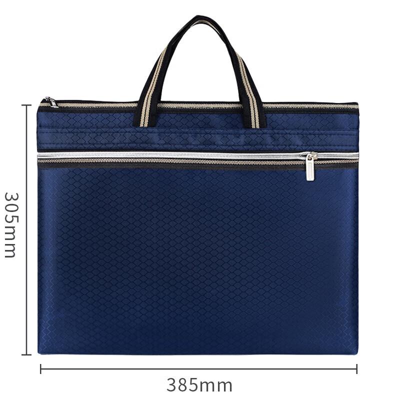 Gureide Dvouvrstvá zipová taška na dokumenty