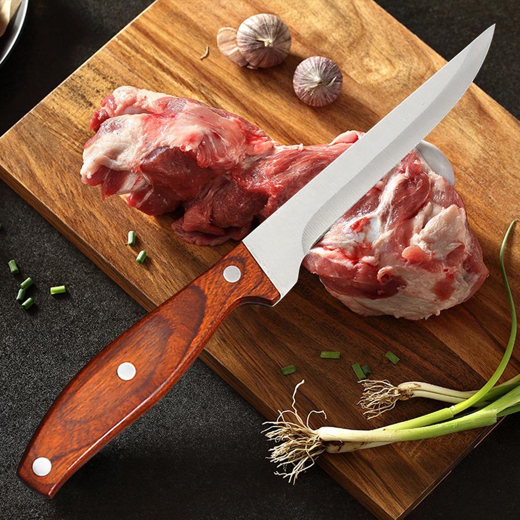 Stainless Steel Slaughter Multipurpose Knife Boning Knife Slicing Knife Fruit Knife