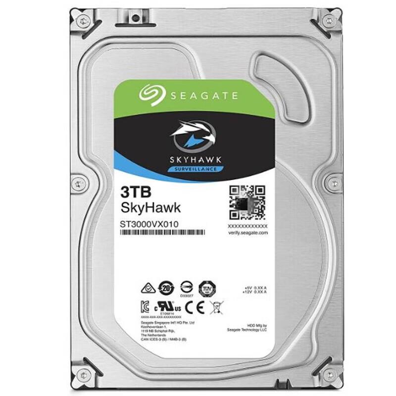 

Seagate SkyHawk 3TB Surveillance Hard Drive