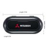 1Pc Car Sun Visor Glasses Storage Box Holder Organizer Car Emblems For Mitsubishi Ralliart Lancer 9 10 ASX Outlander Pajero L200