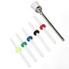6pcs Premium Ceramic Ceramic Nail Drill Bit Professional Salon Regular Nail Polishing
