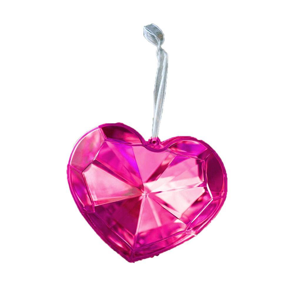 Heart Pattern Acrylic Pendant Decoration Acrylic Material Holiday Decoration Pendant Holiday Gift
