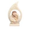 Creative Exquisite Sacred Hearts Statue Crafts Painted Holy Family Figurine Handmade Resin Nativity Ornaments Christmas Gift