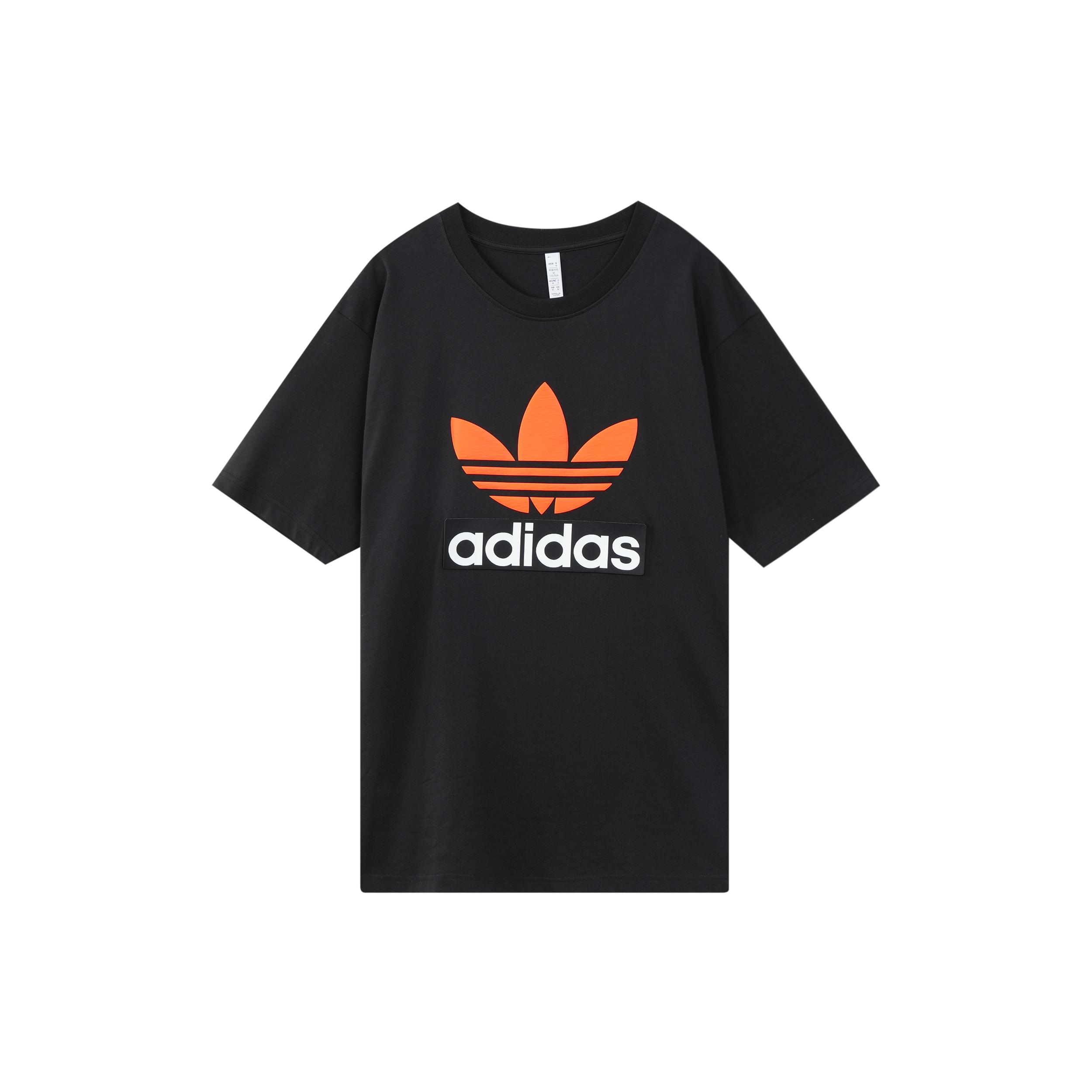Мужская футболка Adidas Originals BIG TREFOIL Черная H09347 L