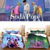 Demon Kpop Hunters Digital Print Duvet Cover Pillowcase Set Bedding Bedroom