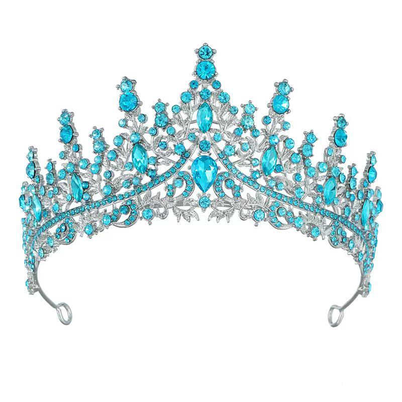 Luxury Crystal Diamond Bridal Crown Headband - Elegant Wedding Hair Accessory