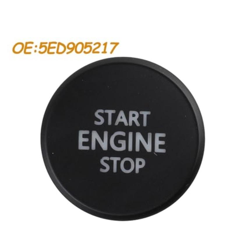 

5ED905217 For Skoda Yeti Octavia Fabia Rapid Engine Start Stop Button Switch One Key Start Up One-Button 5E0905217