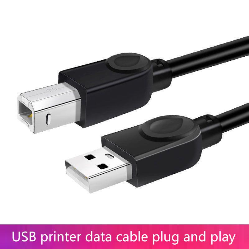1.5/3/5M Usb Printer Cable Usb Type A To B Male To Male For Canon  Hp Label Printer Dac Usb Printe Usb 2.0 Printer Cable