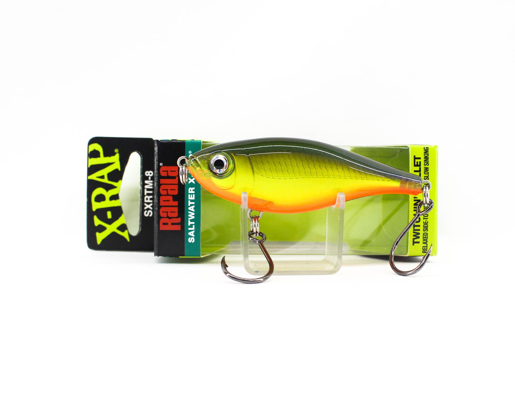 

Rapala X-Rap Twitchin Mullet Slow Sinking Lure SXRTM08/HO (3181)