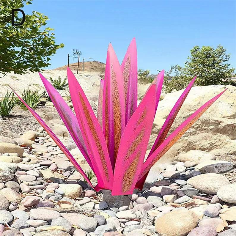 Outdoor Iron Agave Garden Ornament - Creative Handmade Decoration