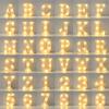22cm LED Warm Light Letters and Numbers, Using Batteries As a Home Decoration Light for Proposals and Birthday Parties