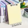 Morandi Color PP File Folder, Student Exam Material Storage A4 File Folder, Portable School Supplies for Student Back To School
