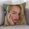 Singer Addison Rae Game For Cartoon Print Peripheral Pillow Case Cushion Cover Home Decor Birthday Gift Pillowcover