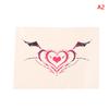 1 Pcs Tatoo Sex Waterproof Temporary Tattoos Womb Fake Tattoos Sticker