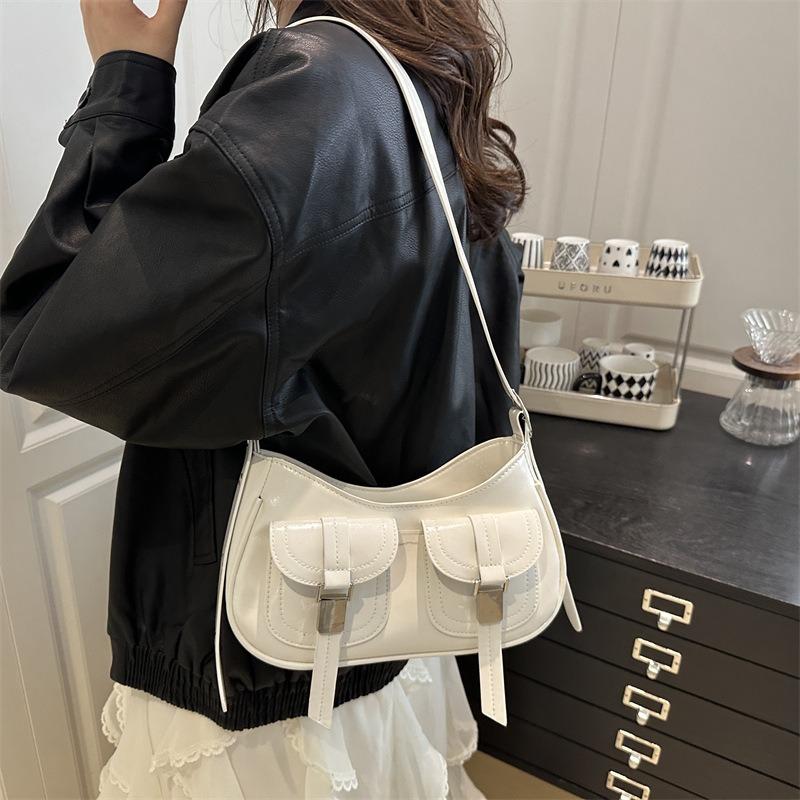 Simple Design Armpit Bag Autumn New Fashion Trend Versatile Dumpling Bag Single Shoulder Oblique Span Bag