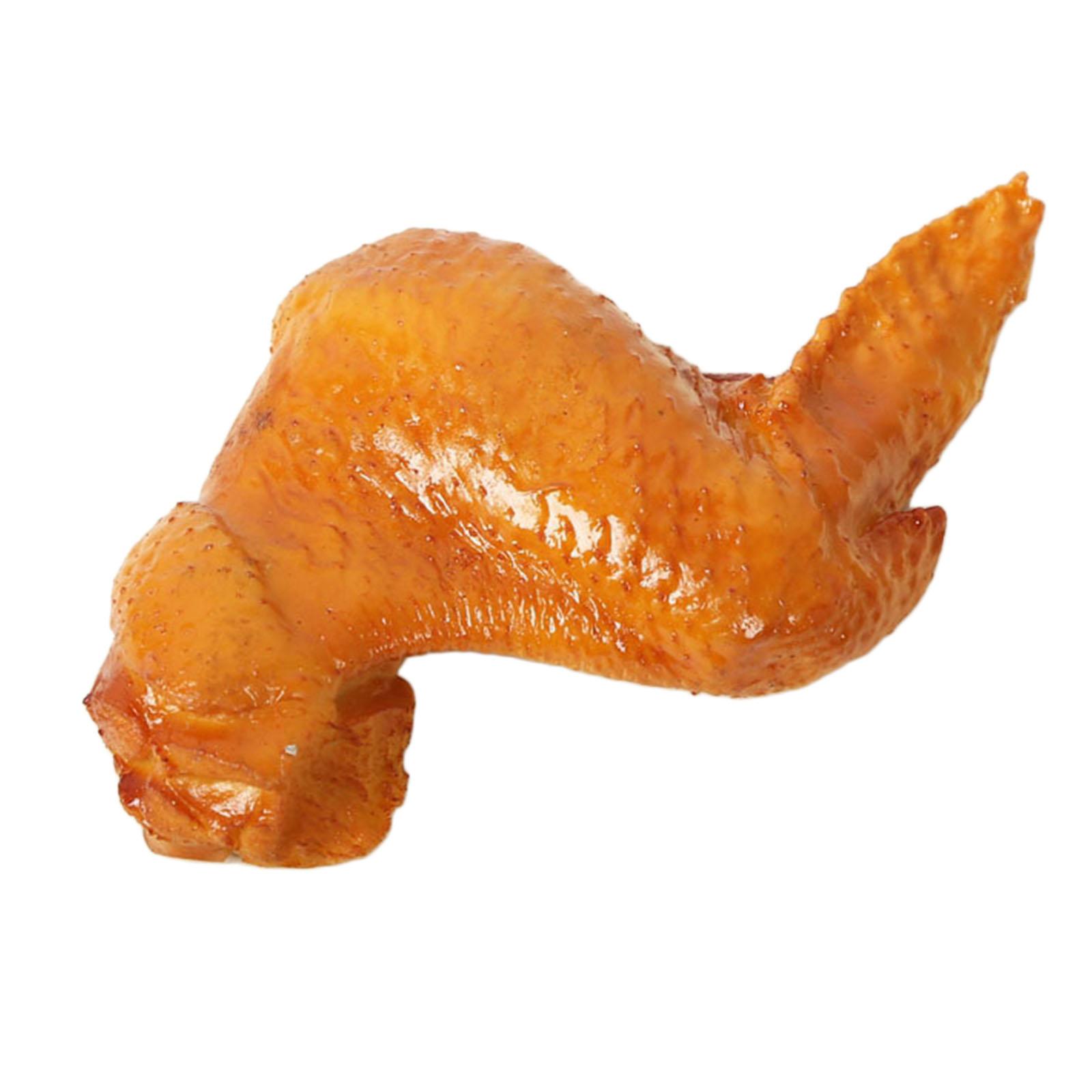 

Realistic Simulation Chicken Artificial Ornaments Lifelike Fake Cooked Chicken Meat Model for Home Shops Party Displaying Props