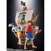 Bandai Spirits Super Alloy One Piece Going Merry One Piece Anime 25. Jubiläum Gedenkausgabe [Vorgemalte Fertigfigur]
