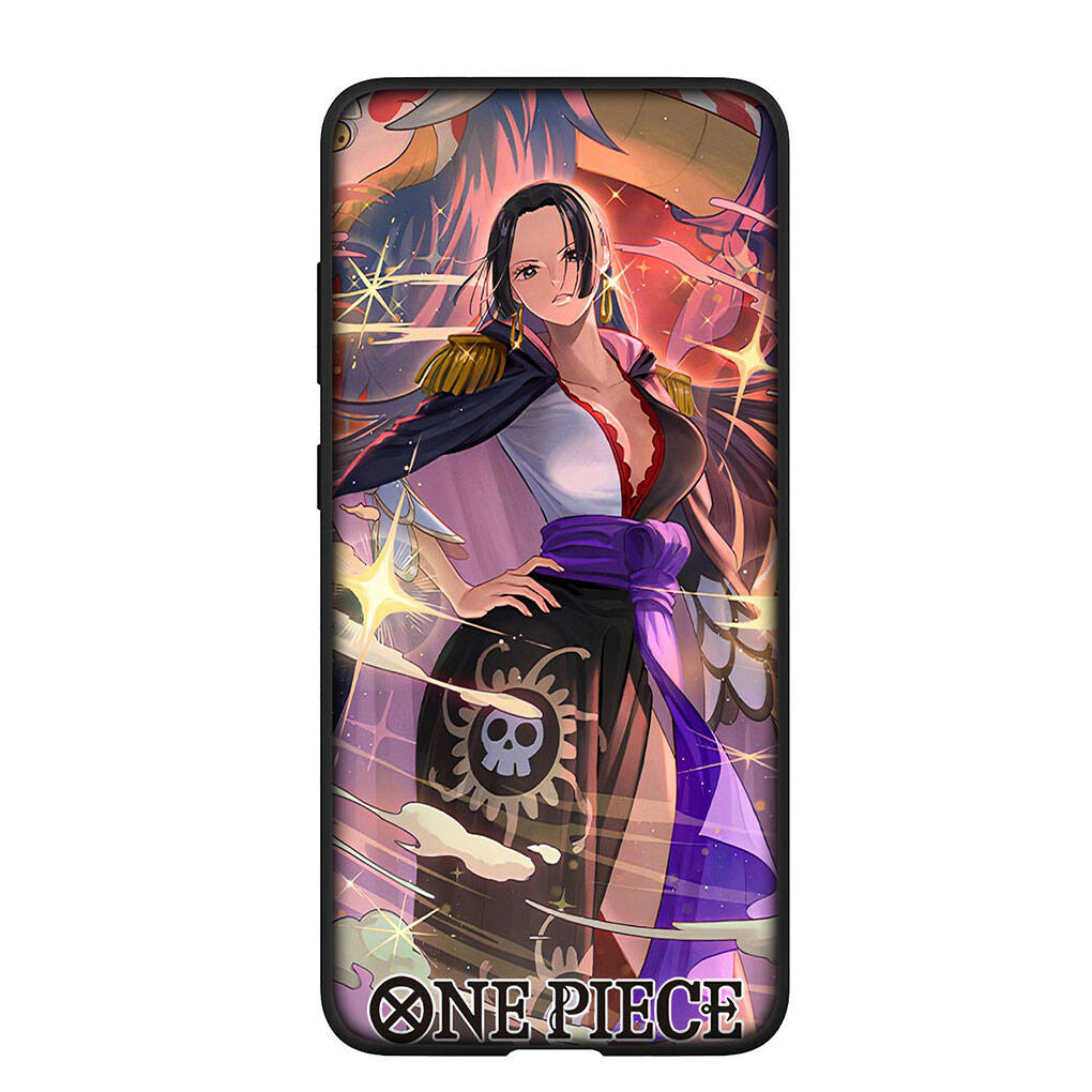 Phone Case for iPhone 17 15 16 Plus Redmi Note 14 12 11 13 Pro Max Huawei P30 P20 Lite OPPO A60 A40 A80 A38 A54 A17 Boa Hancock One Pieces Luffy Cover