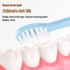 FAWNMUM Children's Soft Bristle Toothbrushes (Blue+Yellow, 200-Pack)