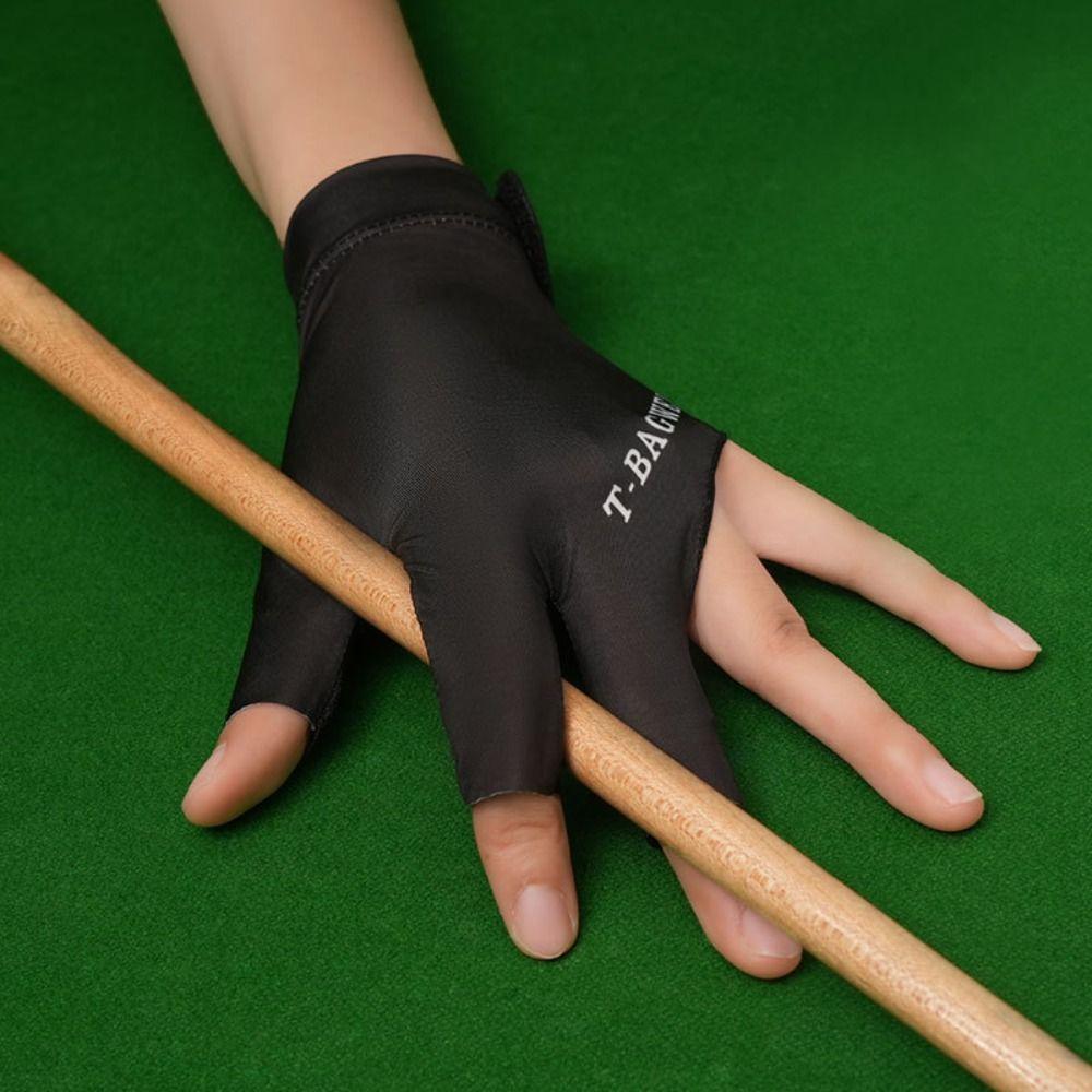 Three Fingers Billiard Glove Left Hand Billiards Accessories New Training Glove