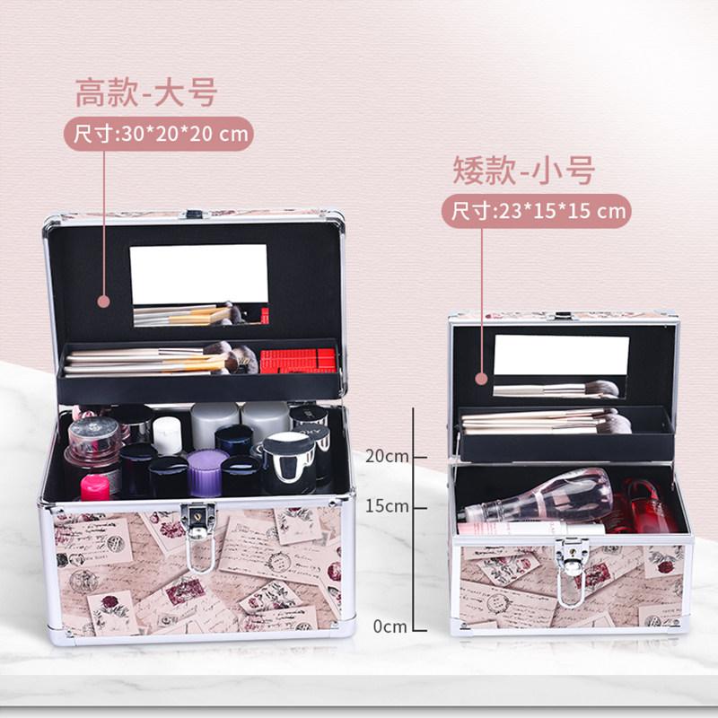 Cosmetic Case Large Capacity Skincare Cosmetics Organizer Portable Portable Multifunctional Waterproof Cosmetic Case