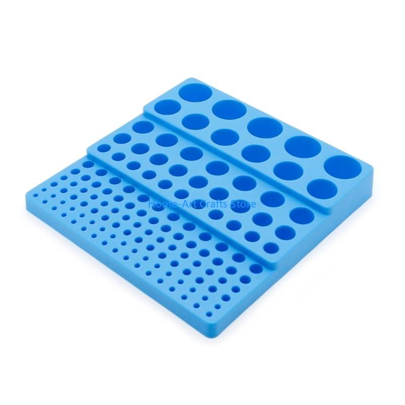 Y3NA Multifunctional Drill Holder 131 Hole Tool Holder for 4-32mm Milling Cutter Drill Bit Storage Box Tool Organizers Rack
