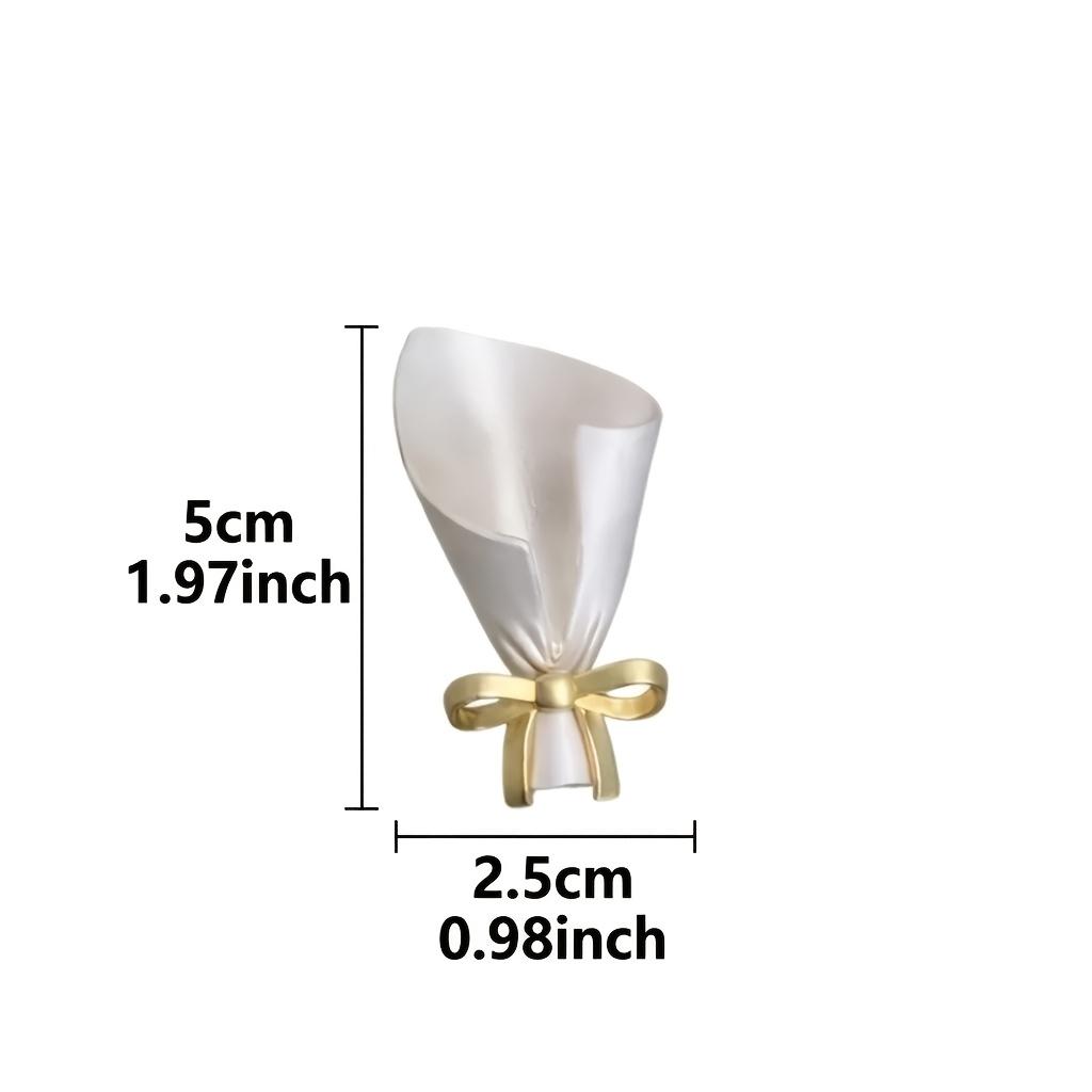 Unique Floral Brooch, Flower Arrangement & Vase Design Brooch