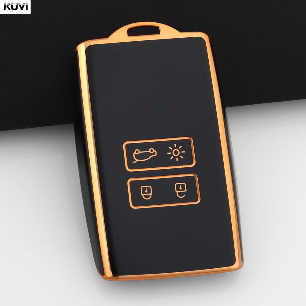 

Tpu Car Smart Key Case Cover Shell For Renault Koleos Kadjar Captur Megane Clio Scenic Talisman Arkana For Dacia Sandero Card