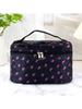Portable Cosmetic Storage Bag Multifunction Waterproof Makeup Organizer Travel Cosmetic Handbag With Mirror Storage Toiletry Bag