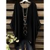 Women Vintage Plaid Stripe Printed Asymmetrical Hem O Neck Short Sleeve T Shirt Casual Fashion Street Top