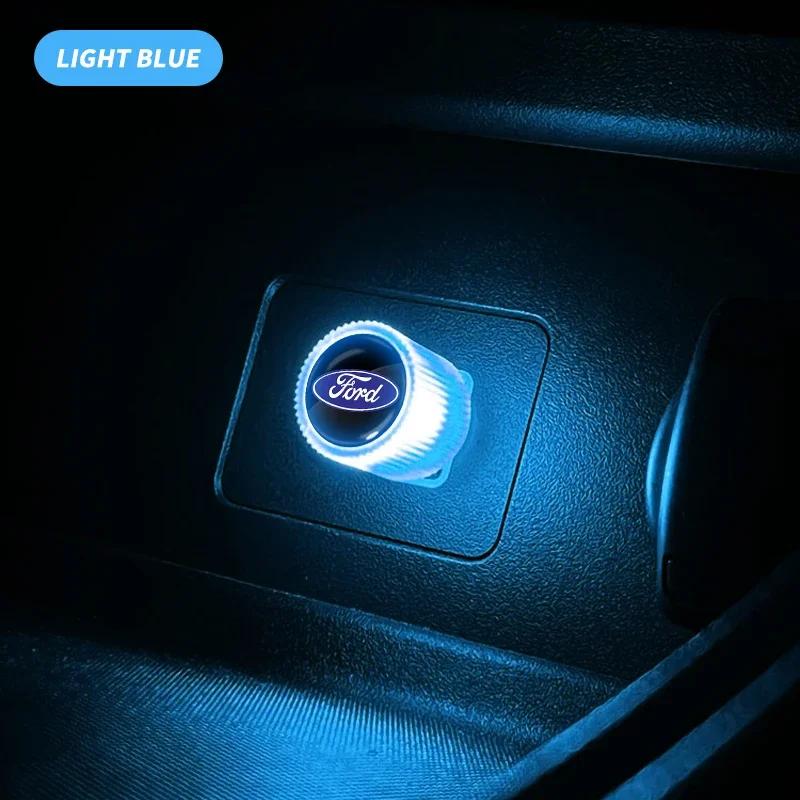 USB LED Car Light Auto Interior Atmosphere Light Emergency Lighting Light For Ford Ranger Focus Kuga Mustang SMAX Transit Mondeo
