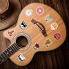 100 Architectural Graffiti Stickers Guitar Mobile Phone Car Decoration Stickers Waterproof Creative Cartoon Stickers