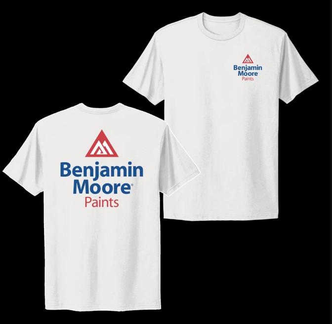 Benjamin Moore Paint Logo White Painting TShirt Unisex T-Shirt XXL