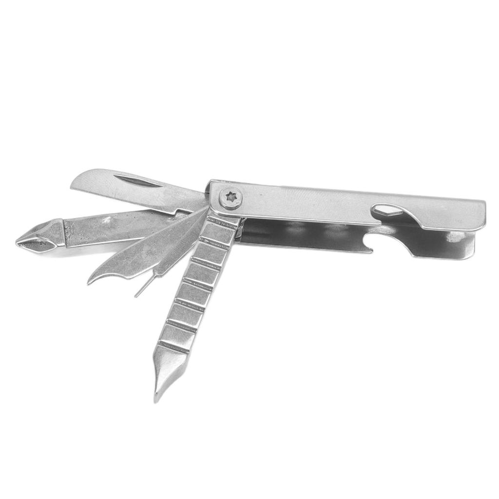 Bike Multitool Stainless Steel Bicycle Multi Tool Kit Outdoor Multifunctional Screwdriver Nail File Mini Knife Phone
