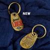 Brass Goodluck Motorcycle Car Keychain Male Trend Personality Creative Trend Brand Ami Kaji Accessories