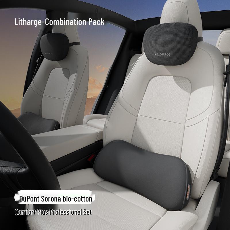 Thin Summer Car Lumbar Support Cushion – Driver Side Back & Waist Pad