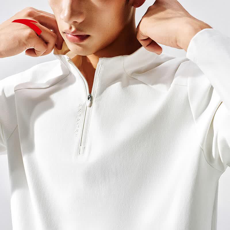 Men's Anta Zero Pressure Half-Zip Long Sleeve T-Shirt