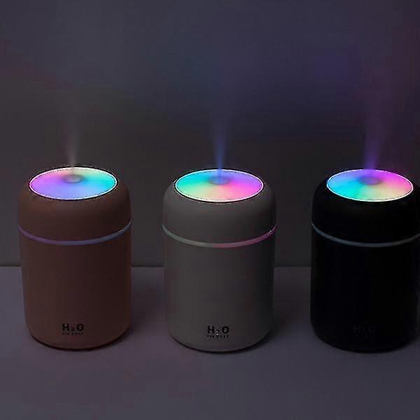 New Upgrade Large Capacity 300ml Humidifier With Colorful Light Usb