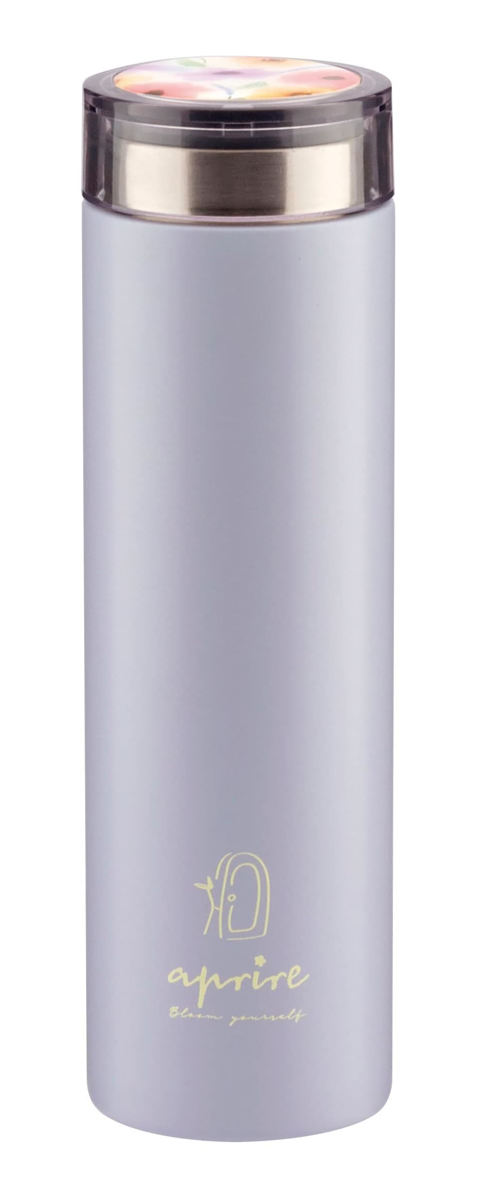 

CAPTAIN STAG Water Mug Smart Personal Vacuum Double Heat Cold Bloom Aprilir Product Outer Diameter 56 x Height 188 mm Bottle, Bottle, Bottle, 300ml,