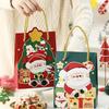 Christmas Snowflake Gift Bag: Souvenir Candy & Cookie Packaging