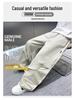 Zhi Li Boys' Spring/Autumn Loose Straight-Leg Work Pants - Stylish and Comfortable for Older Children