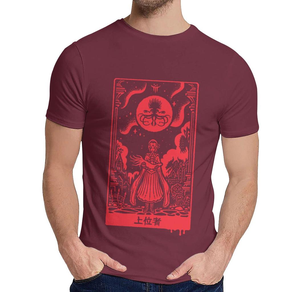 Round Neck Superior Ones Bloodborne Dark T Shirt Men 100 Cotton Top Tee