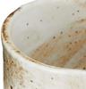 Matcha X Yuki Mino Ware Ale-net Bowl, White, 12 7.5cm, Shino,