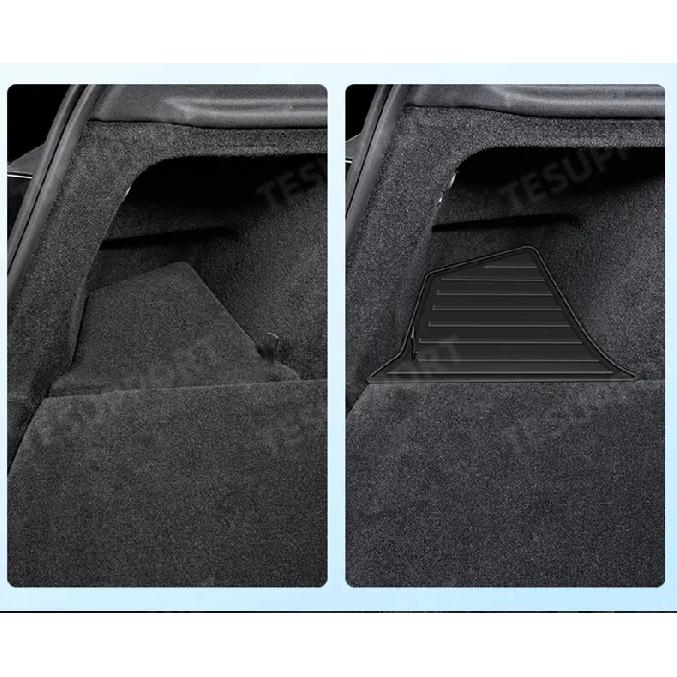 For Tesla Model Y Juniper 2026 Accessories Rear Trunk Organizer Side Storage Box Stowing Tidying for Model Y Juniper 2025-2026