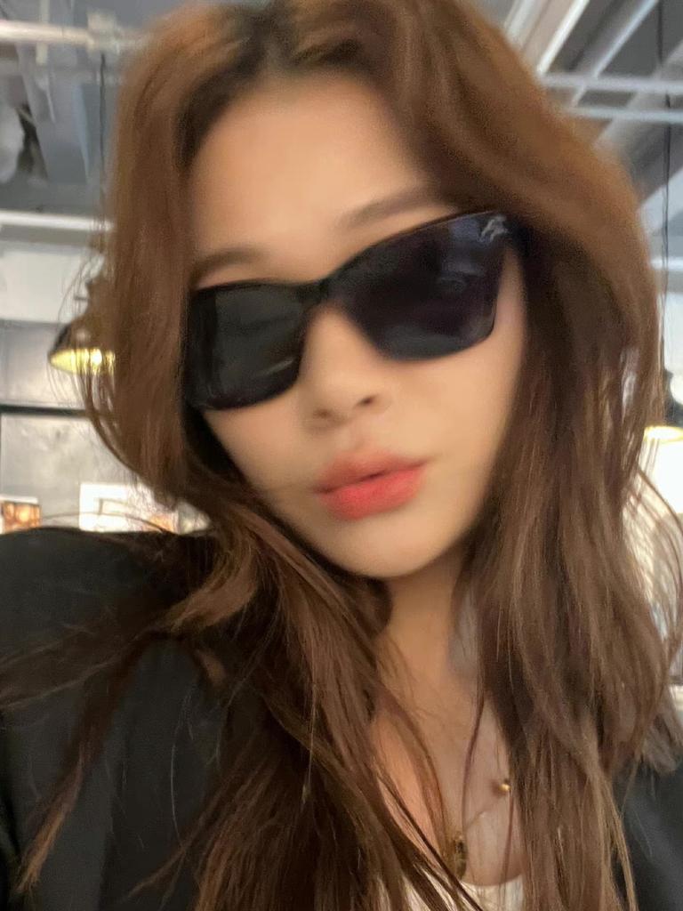 Retro Leopard Print Cat Eye American Sunglasses Women'S Advanced Sense Sun Protection Polarized Sunglasses