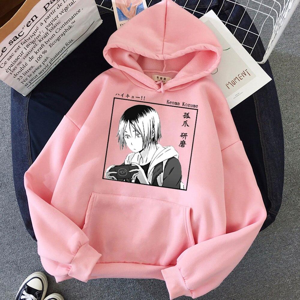 Anime Nekoma Hoodie Kenma Kozume Kenma Hoodie SI Haikyuu Nekoma