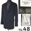 TORNADO MART Italy Made MODESPRIT Tailored Jacket Black Size L Men Full Lining(USED)
