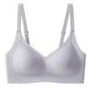 Traceless underwear women's summer new ultra-thin upper support collection breast anti-sagging cool breathable bra